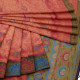Exclusive Maroon Tissue Vanya Bengal Saree by Abaranji 